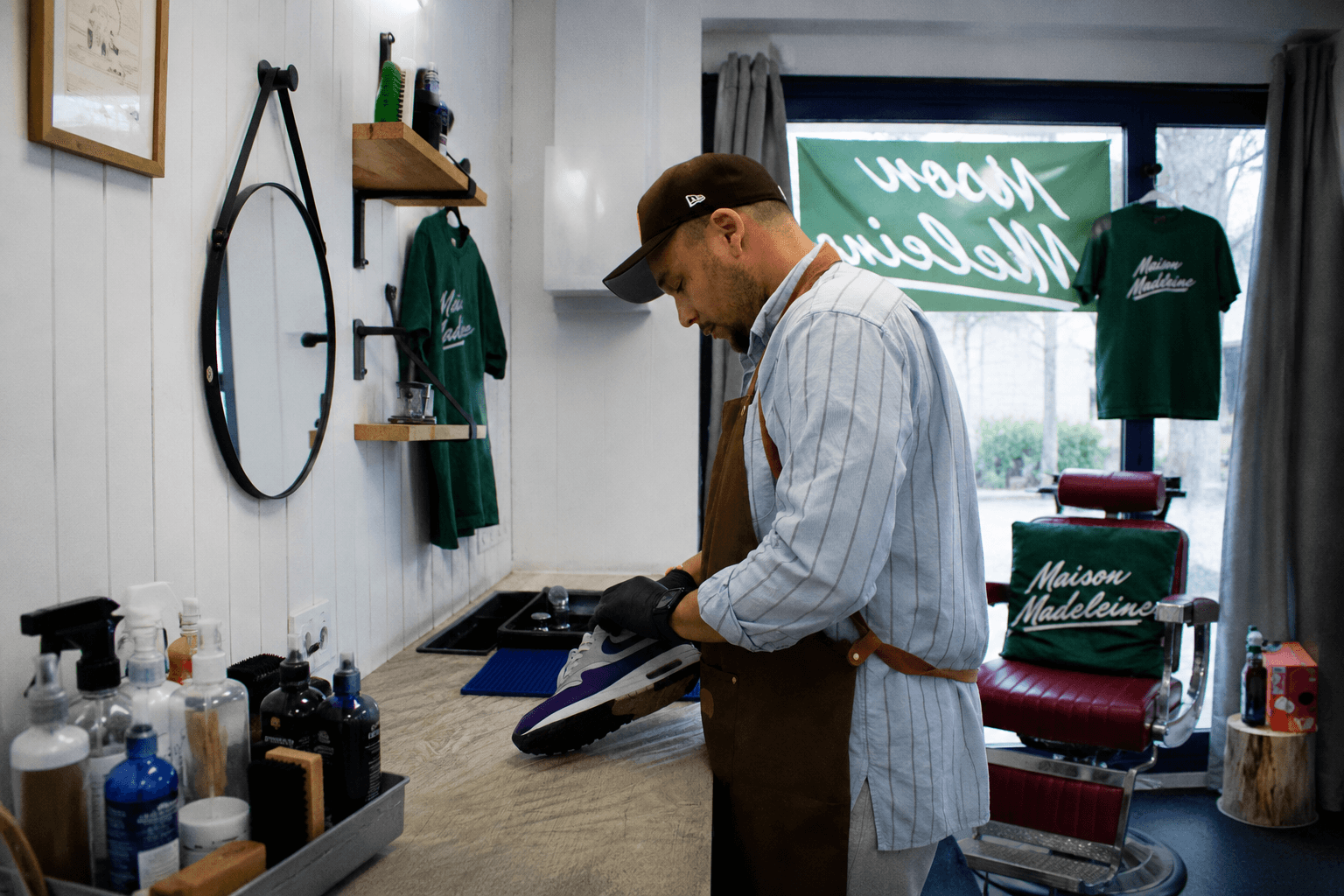 Atelier premium de nettoyage sneakers et accessoires
